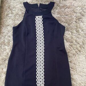 Eliza F navy dress